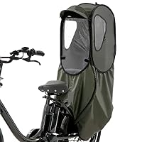 Amazon | 【norokka(ノロッカ) 】自転車 子供乗せ レインカバー 後